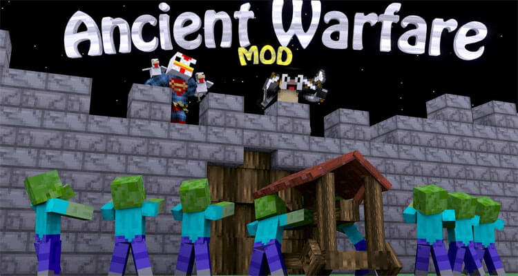 how to the ancient warfare mod minecraft