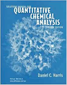 quantitative chemical analysis lab manual